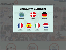 Tablet Screenshot of caremaker.com